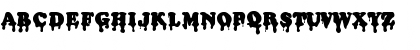 Download Bloody Office Regular Font Uppercase Preview