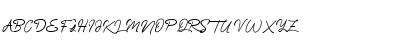 Download BlueQueen Regular Font Uppercase Preview