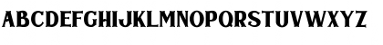Download Bodbug Regular Font Uppercase Preview