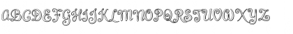 Download Brazilian Script Regular Font Uppercase Preview