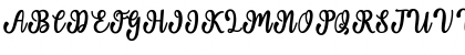Download breather Regular Font Uppercase Preview