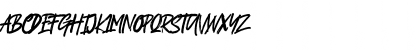 Download Brightland Regular Font Uppercase Preview