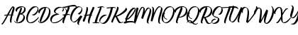 Download Brillotus Regular Font Uppercase Preview