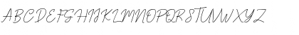 Download Brittney Signature Regular Font Uppercase Preview