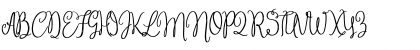 Download Brittney Regular Font Uppercase Preview