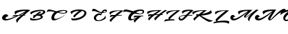 Download bruke Regular Font Uppercase Preview