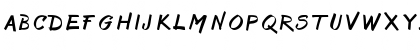 Download Bruss Normal Regular Font Uppercase Preview