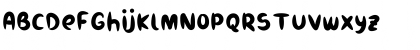 Download Burukuduk Regular Font Uppercase Preview
