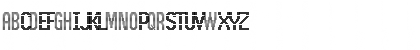 Download BusMatrix Condensed Condensed Font Uppercase Preview
