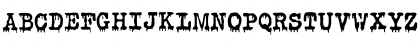 Download Evil Laughter DEMO Regular Font Uppercase Preview