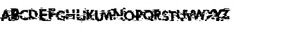 Download Extreme Glitch Regular Font Uppercase Preview