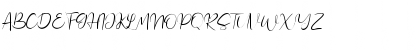 Download Jennifer Regular Font Uppercase Preview