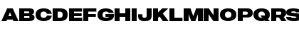 Download MADE Outer Sans Alt Black Font Uppercase Preview