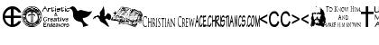 Download Christian Crew Regular Font Uppercase Preview