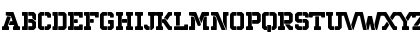 Download northern army Regular Font Uppercase Preview