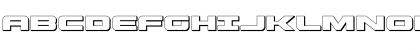 Download Predataur 3D Regular Font Uppercase Preview