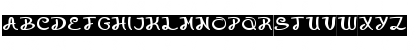 Download PRIMITIVE HEART-Inverse Regular Font Uppercase Preview