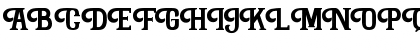 Download The Arthaya Regular Font Uppercase Preview