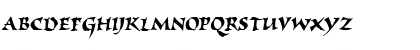 Download Visigoth RomanItalic Font Uppercase Preview