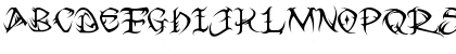 Download VTC Tribal Regular Font Uppercase Preview