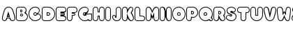 Download ChubbyOutline Bold Font Uppercase Preview