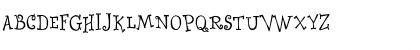 Download WhimsyICG Regular Font Uppercase Preview