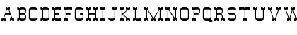 Download Wild West normal Font Uppercase Preview