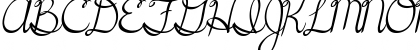 Download 5th Grade Cursive Regular Font Uppercase Preview