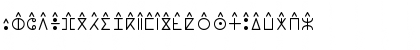 Download Afus Deg Wfus 1 Regular Font Uppercase Preview