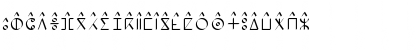 Download Afus Deg Wfus 2 Regular Font Uppercase Preview