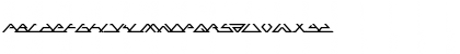 Download Angled Regular Font Uppercase Preview