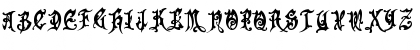 Download Apollyon!" Regular Font Uppercase Preview