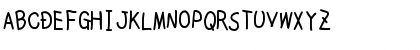 Download aquafont Regular Font Uppercase Preview