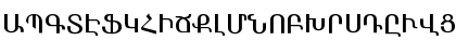 Download Arasan Regular Font Uppercase Preview