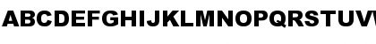 Download Arial MT Black Eo Regular Font Uppercase Preview