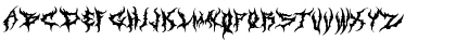 Download Art Dystopia Regular Font Uppercase Preview