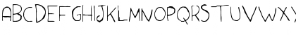 Download Aspargo Regular Font Uppercase Preview
