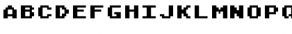 Download ATASCII Regular Font Uppercase Preview