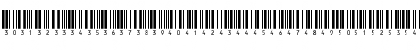 Download Barcode2_5IN Normal Font Uppercase Preview