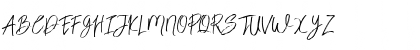 Download Bloomy Script Free Regular Font Uppercase Preview