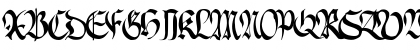Download bouguignone flamande Regular Font Uppercase Preview