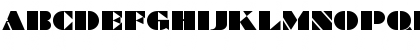 Download Braggadocio Eo Regular Font Uppercase Preview