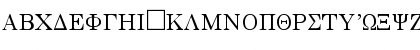 Download Bwgrkl Regular Font Uppercase Preview