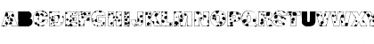 Download Cow-Spots Normal Font Uppercase Preview