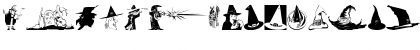 Download WitchesStuff Regular Font Uppercase Preview