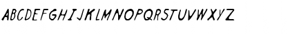 Download Engineer Hand Regular Font Uppercase Preview