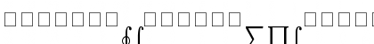 Download euex10 Regular Font Uppercase Preview