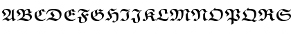 Download eufb9 Regular Font Uppercase Preview