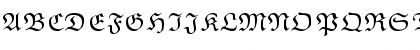 Download eufm7 Regular Font Uppercase Preview