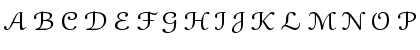 Download eusm5 Regular Font Uppercase Preview